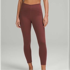 Lululemon InStill High-Rise Tight 25" Size 2 Smoky Red Smoothcover